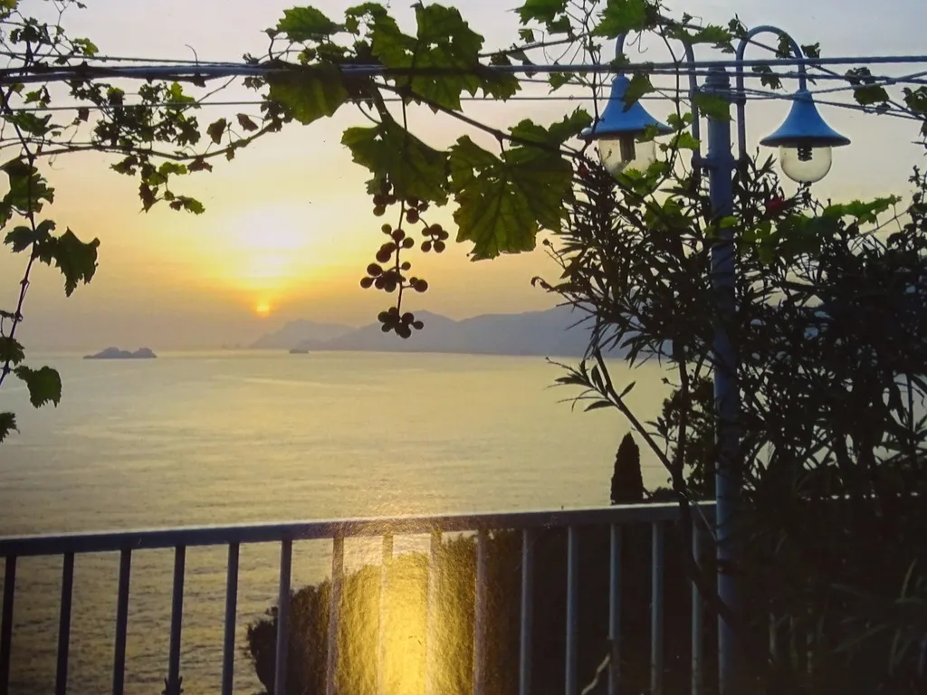 Terrace, Villa Bella Vista near Positano and Amalfi, Naples