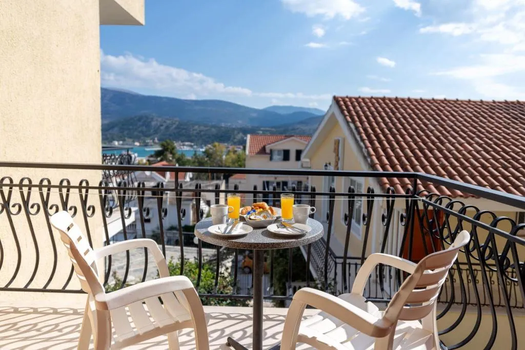 Terrace, Europe Hotel, Kefallinia