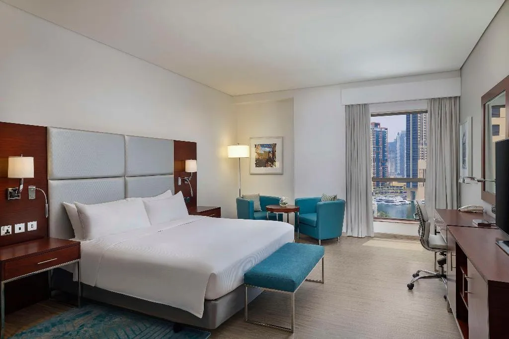 STUDIO KING SIZE BED Room, Hilton Dubai The Walk, Dubai
