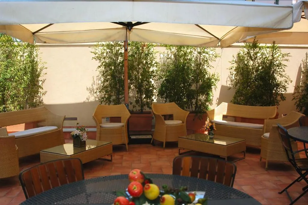 Terrace, Hotel Agathae, Catania