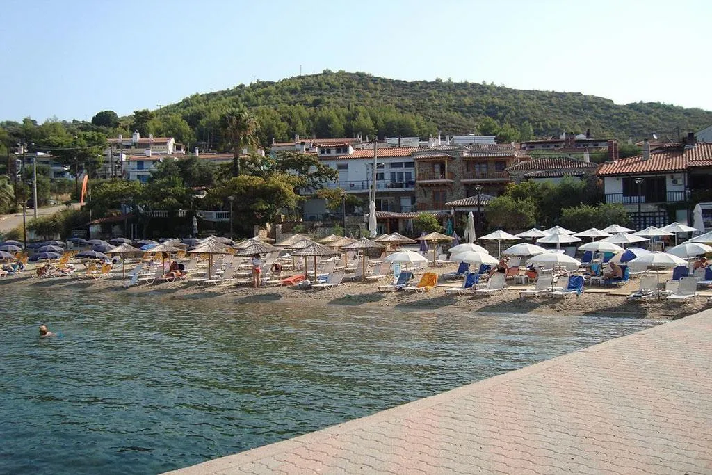 Beach, Xenios Loutra Village Elissavet Studios, Halkidiki