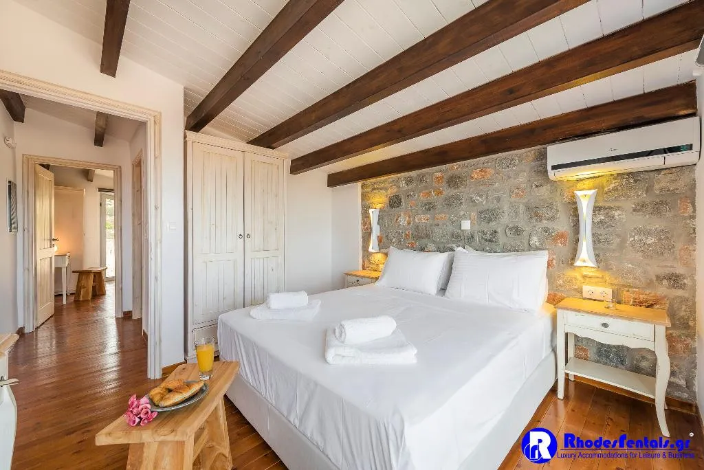 Room, Lindos Seastone Villas, Rhodes