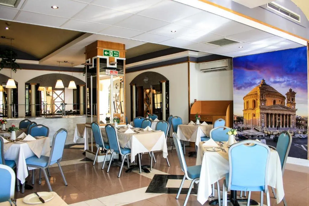 Restaurant, Coral Hotel, Malta