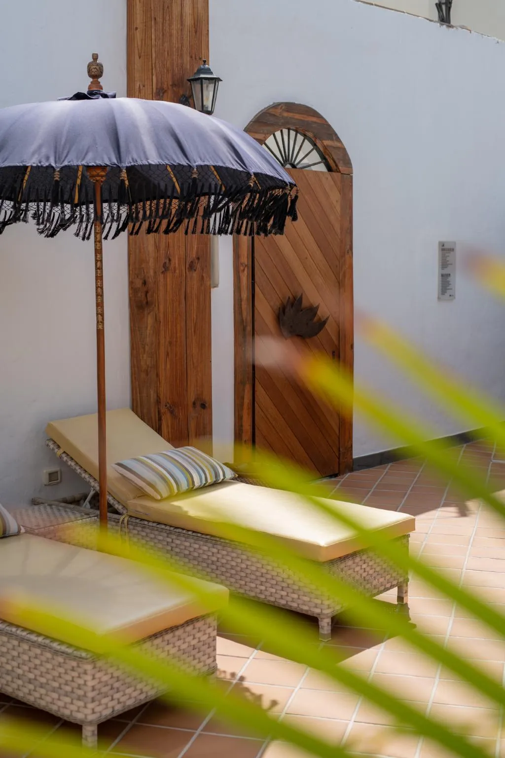 Terrace, El Charco Suite, Lanzarote
