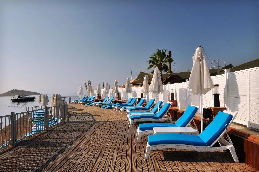 Terrace, Lugga Boutique Hotel & Beach, Bodrum