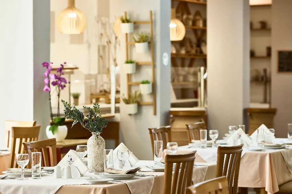 Restaurant, Tylissos Beach Hotel - Adults Only, Crete