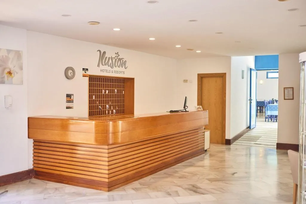 Lobby, Hotel Ilusion Vista Blava, Majorca