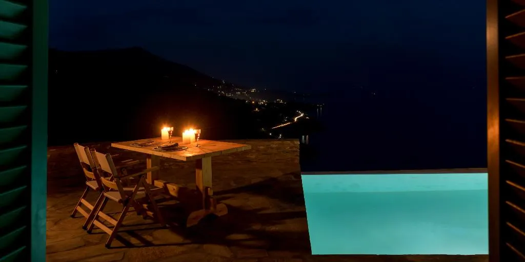 VILLA GRAND Room, Andross Tessera, Corfu