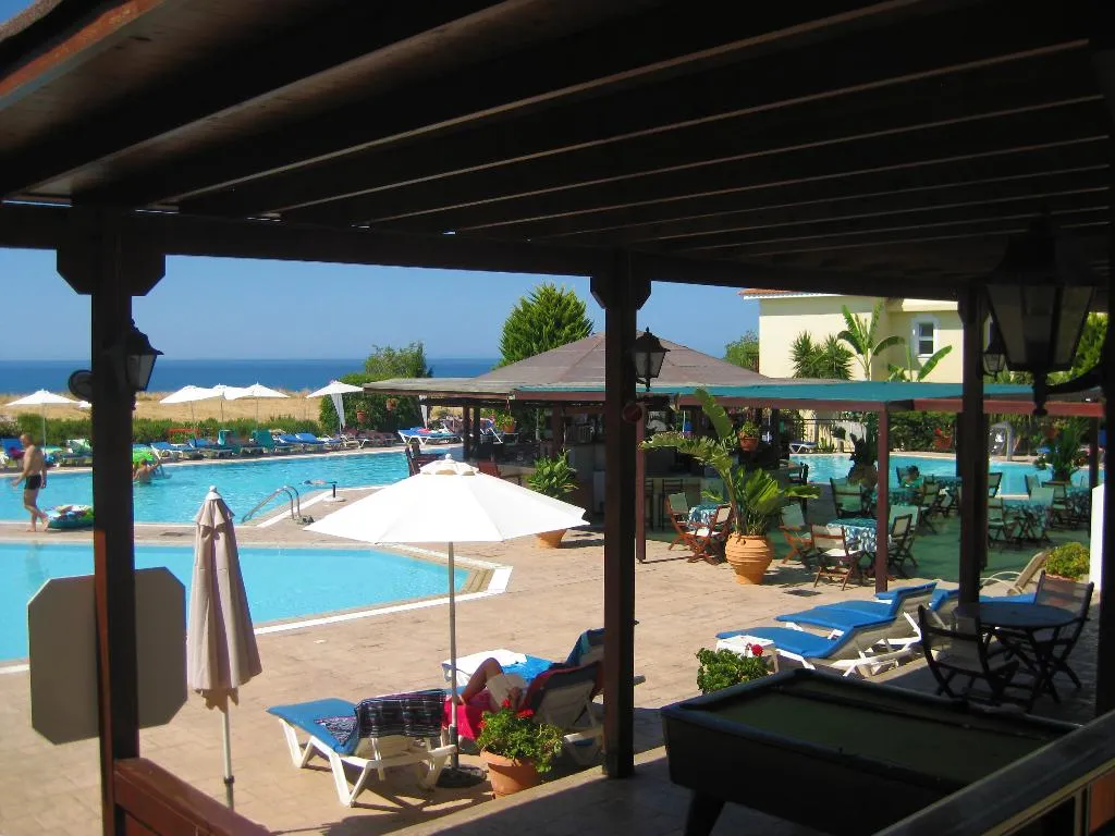 Terrace, Akamanthea Holiday Village, Cyprus