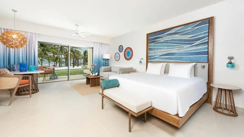 JUNIOR SUITE OCEAN FRONT Room, Dreams Puerto Morelos Resort & Spa, Cancun Area