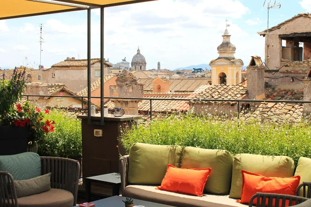 Terrace, Indigo Hotel Rome - St. George, Rome