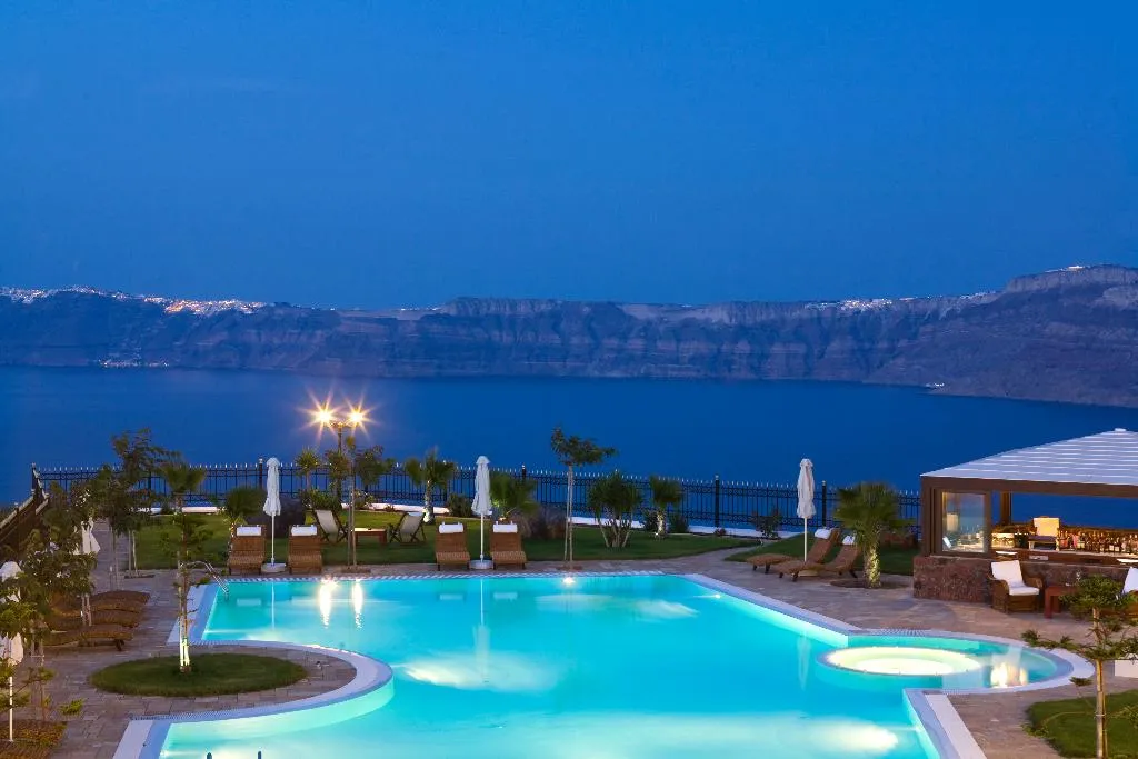 Pool, Maison des Lys, Santorini