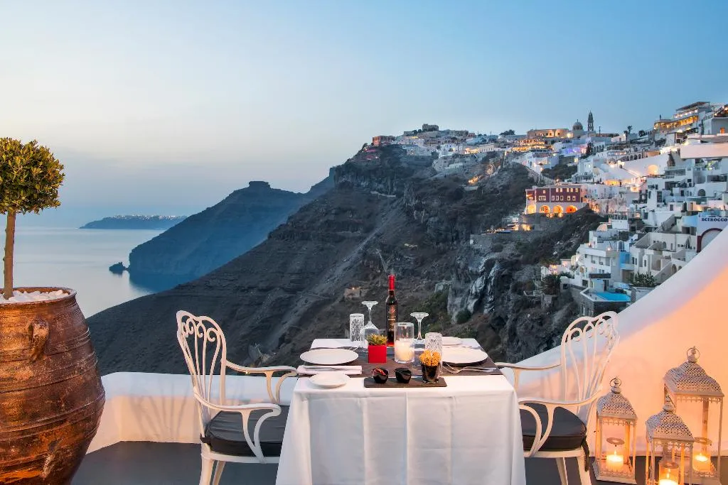Restaurant, Athina Luxury Suites, Santorini