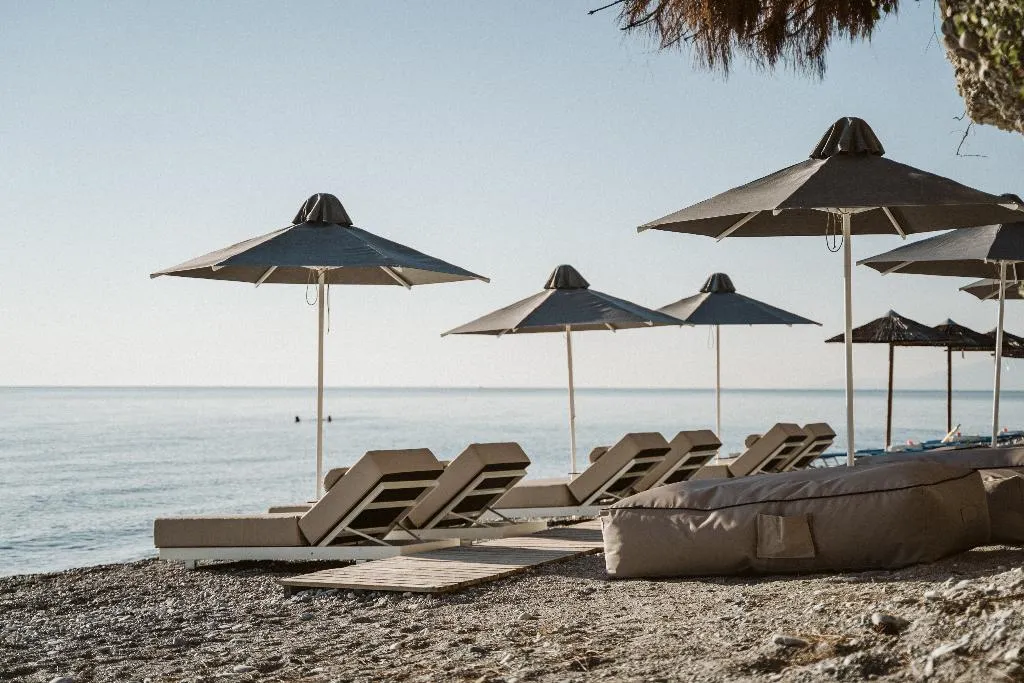 Beach, Akrotiri Olympus Luxury Suites, Thessaloniki
