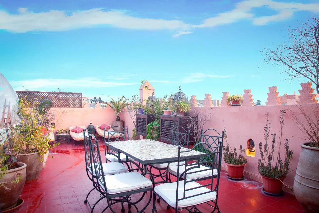 Terrace, Riad Sable Chaud, Marrakech
