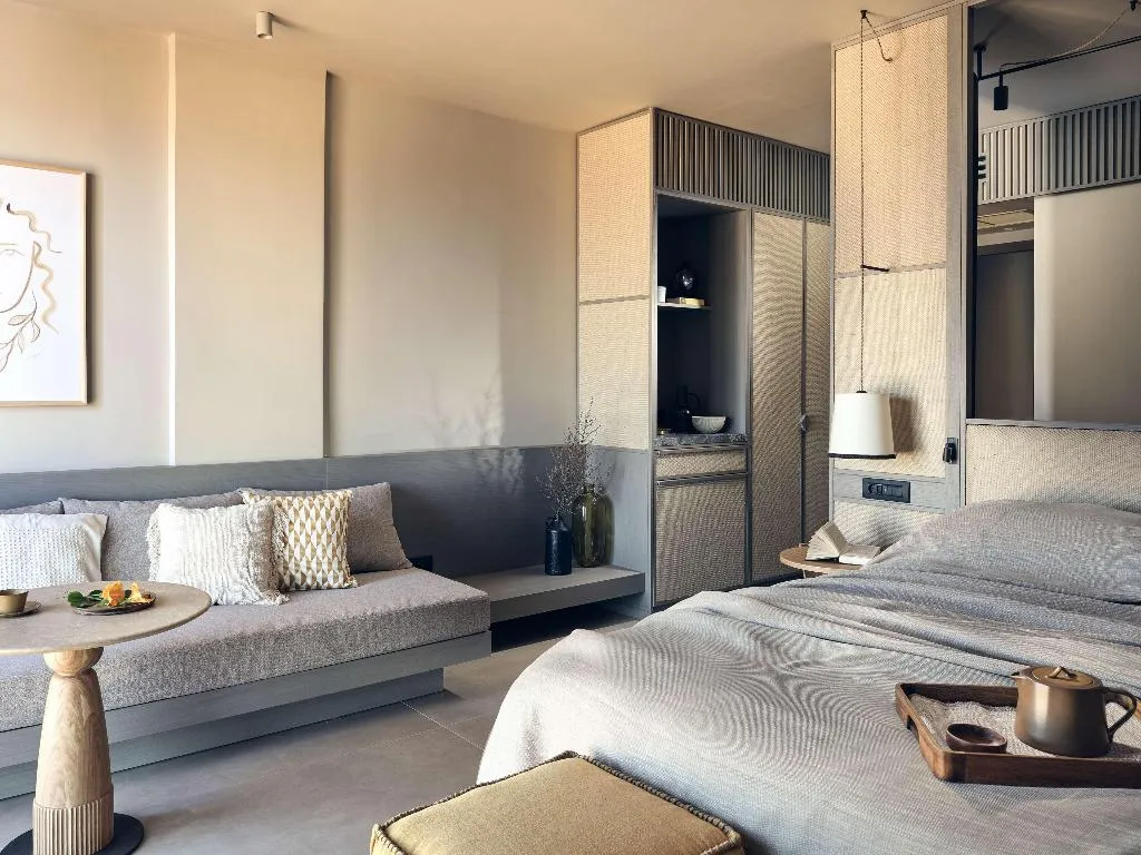 DOUBLE SEA VIEW WITH PRIVATE POOL Room, The Royal Senses Resort & Spa Crete, Curio Collect, Crete