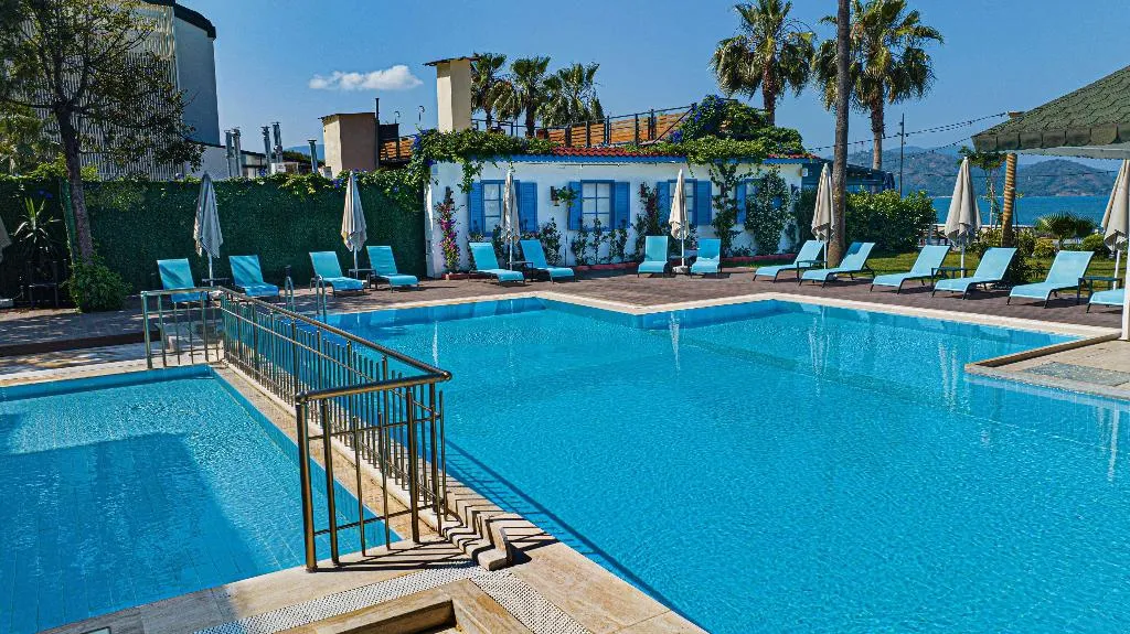 Pool, Uras Beach Hotel, Dalaman