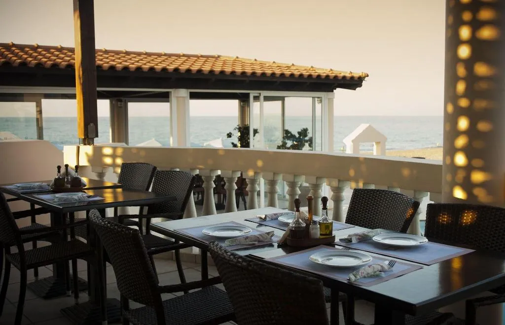Restaurant, Caretta Beach, Crete