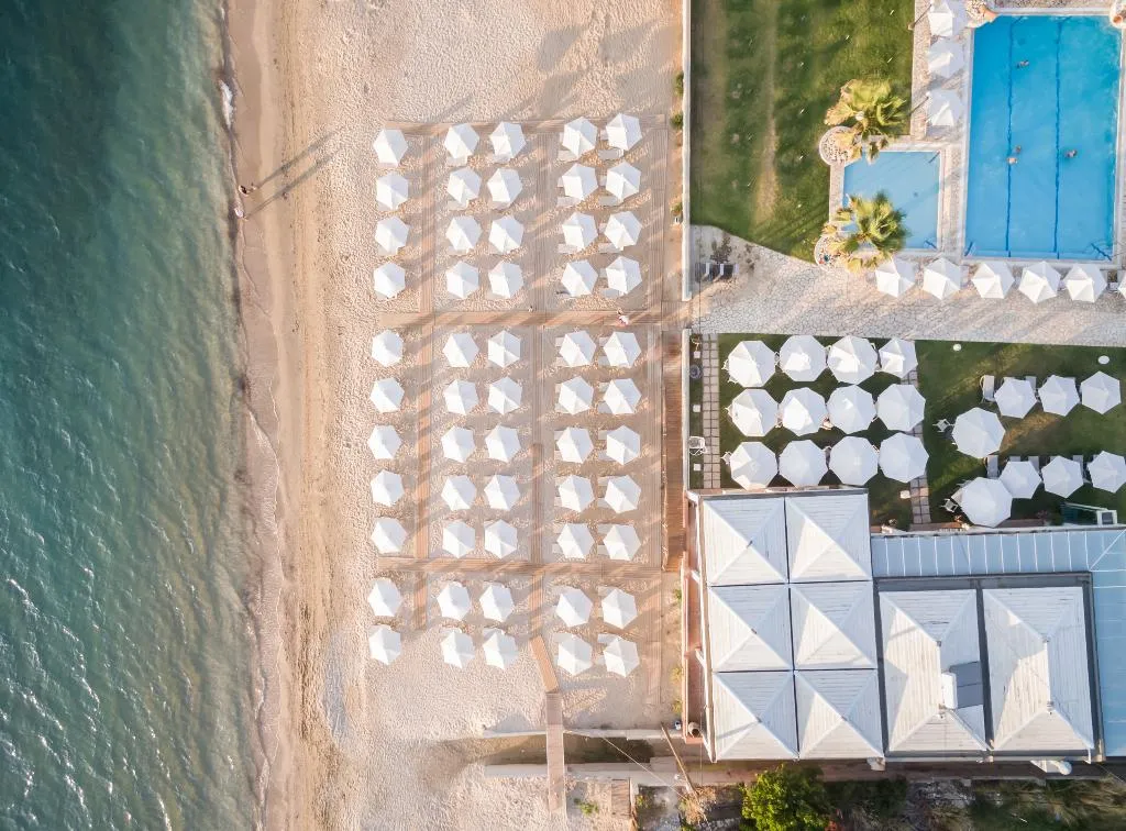 Beach, Acharavi Beach Hotel, Corfu
