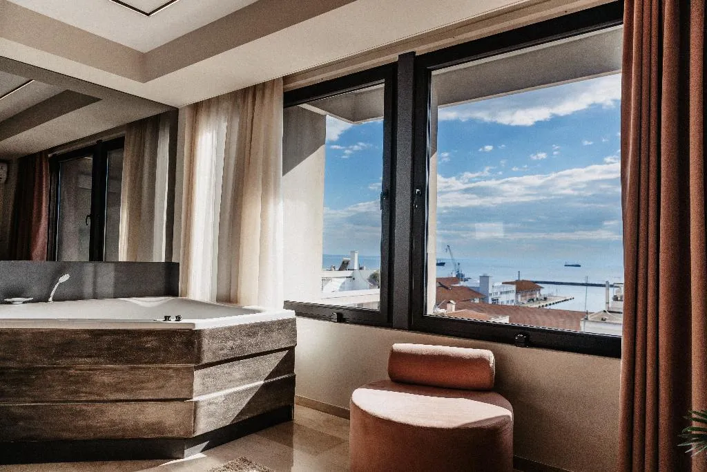 QUADRUPLE SUPERIOR QUEEN BED Room, Sea And The City, Halkidiki