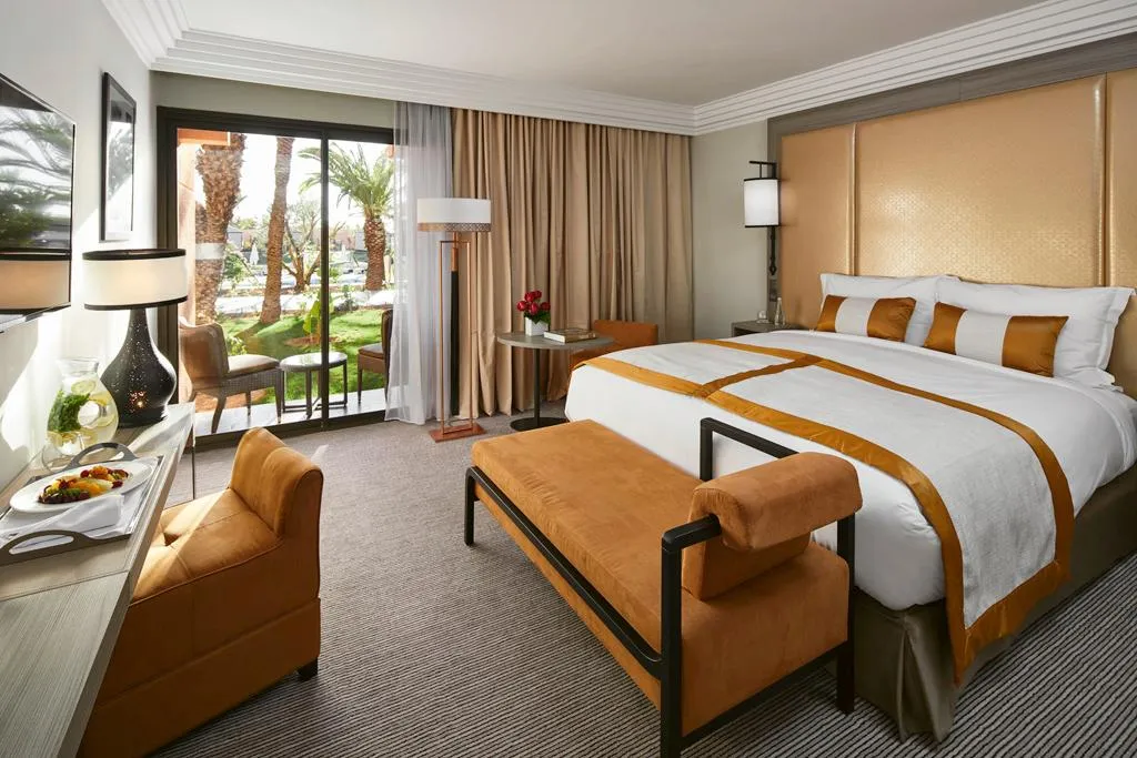 DOUBLE SUPERIOR POOL VIEW Room, Movenpick Hotel Mansour Eddahbi Marrakech, Marrakech