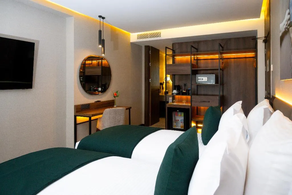Double or Twin TWO BEDS Room, City Park Hôtel, Casablanca