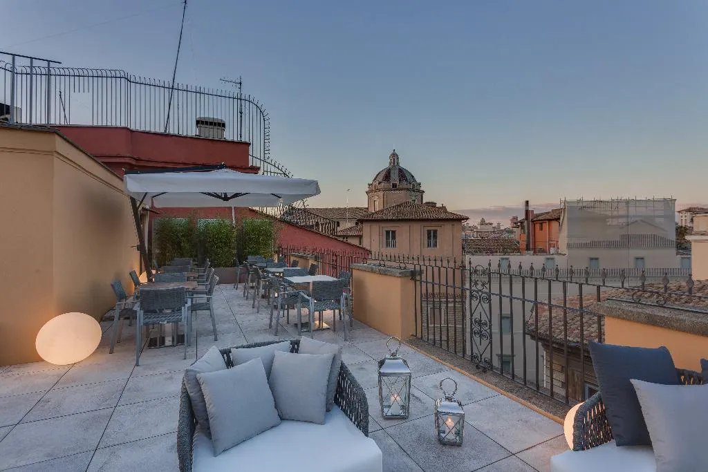Terrace, Otivm Hotel, Rome