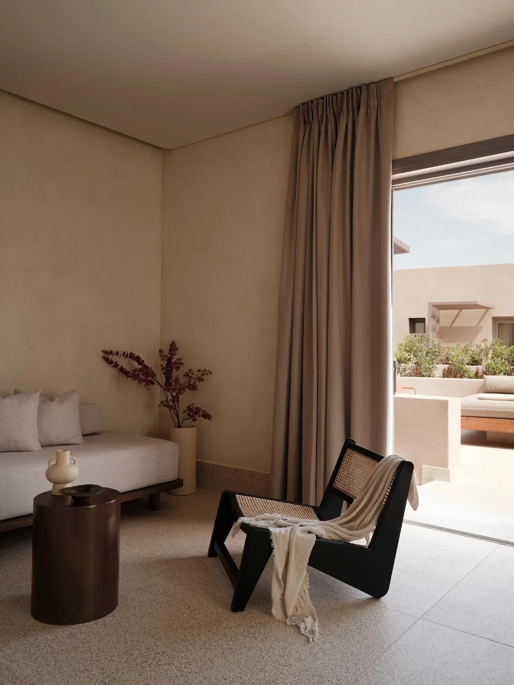 TRIPLE ONE BEDROOM Room, Enarma Suites & Spa Wellness Retreat, Santorini
