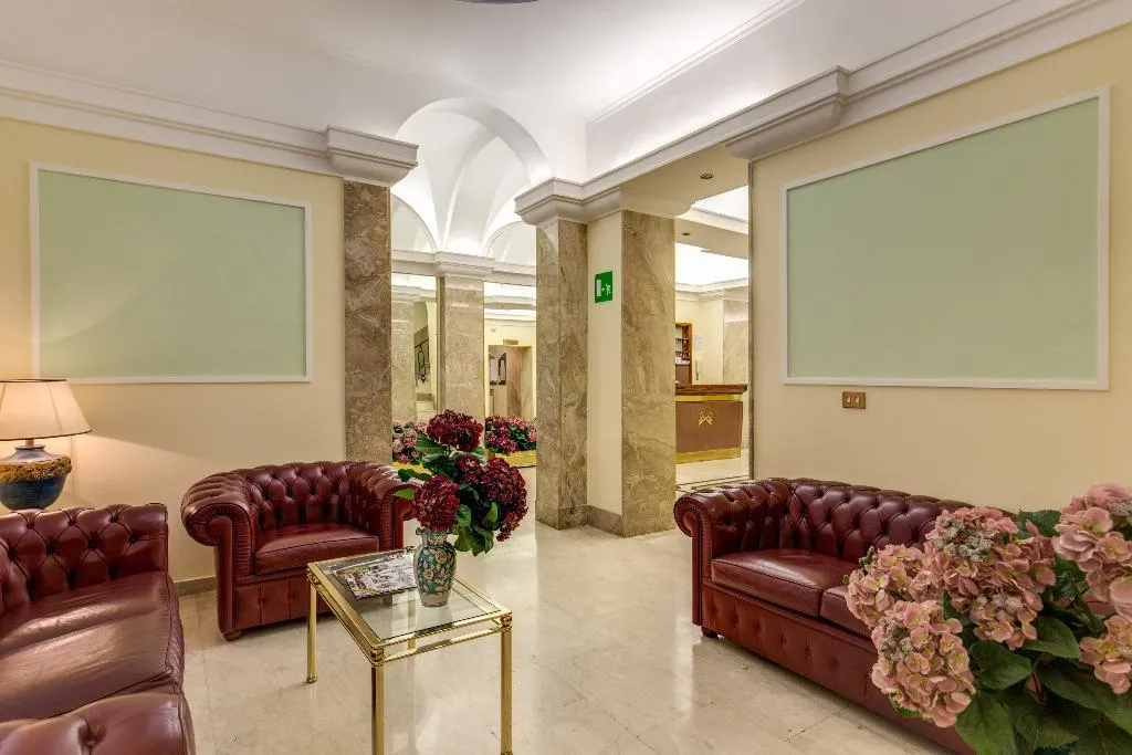 Lobby, Albergo Igea, Rome