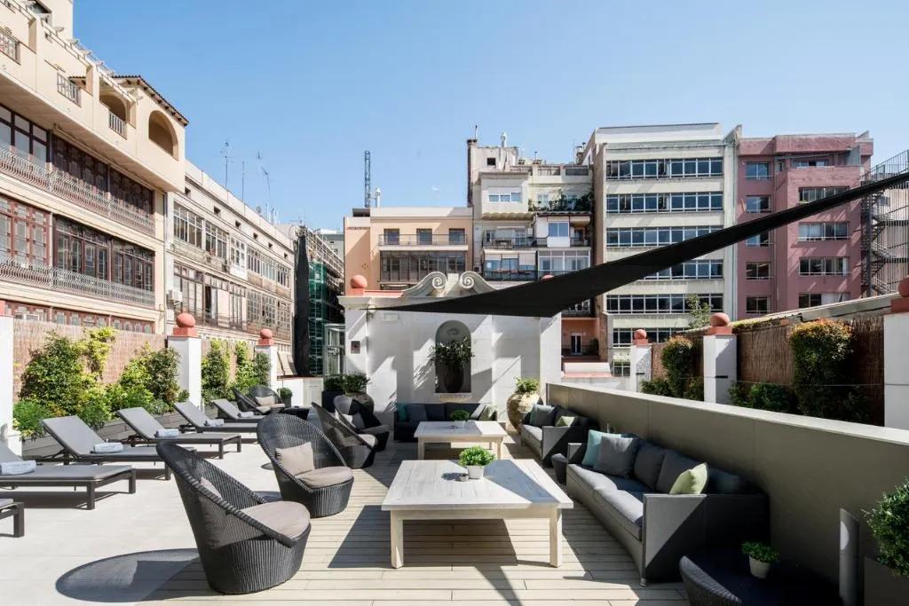 Terrace, Catalonia Passeig de Gracia, Barcelona