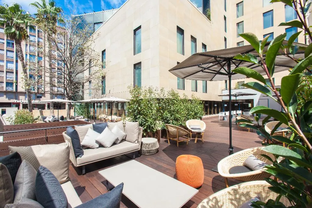 Terrace, Eurostars Barcelona Central, Barcelona