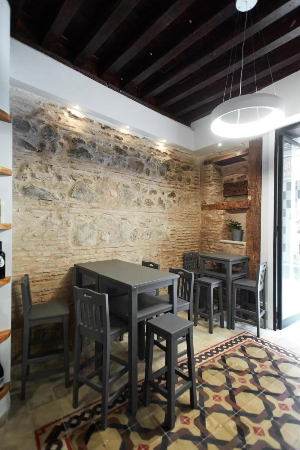 Restaurant, Hospedium Posada De La Silleria, Madrid