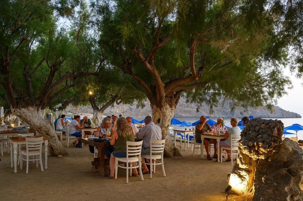 Restaurant, Alianthos Beach Hotel, Crete