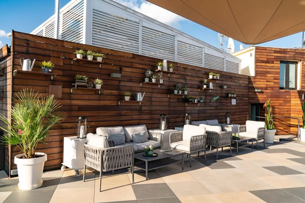 Terrace, Vincci Via 66, Madrid