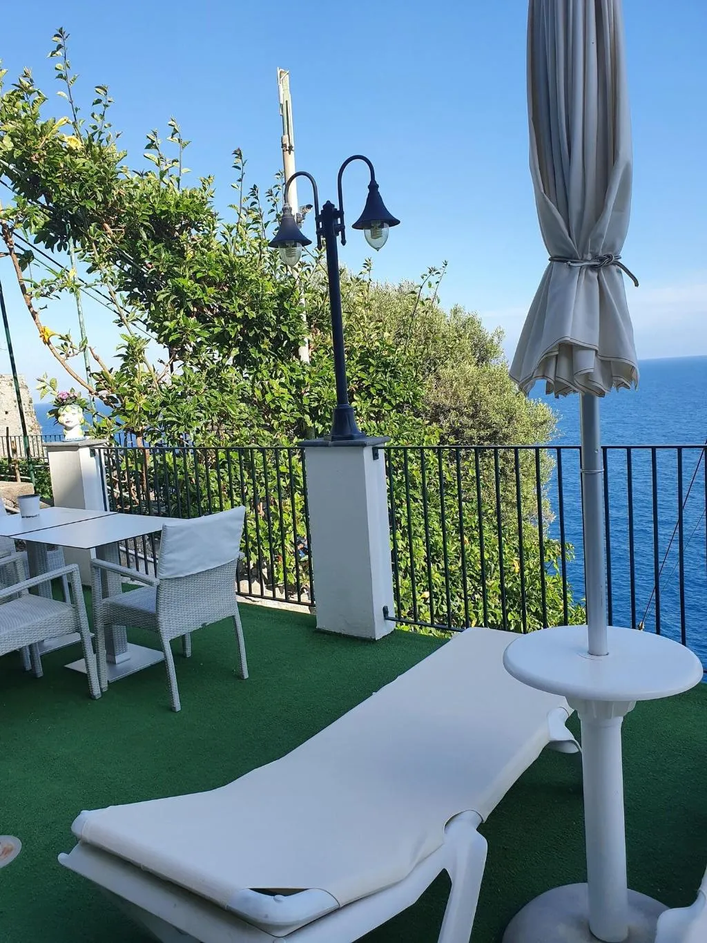Terrace, Villa Maria Pia, Naples