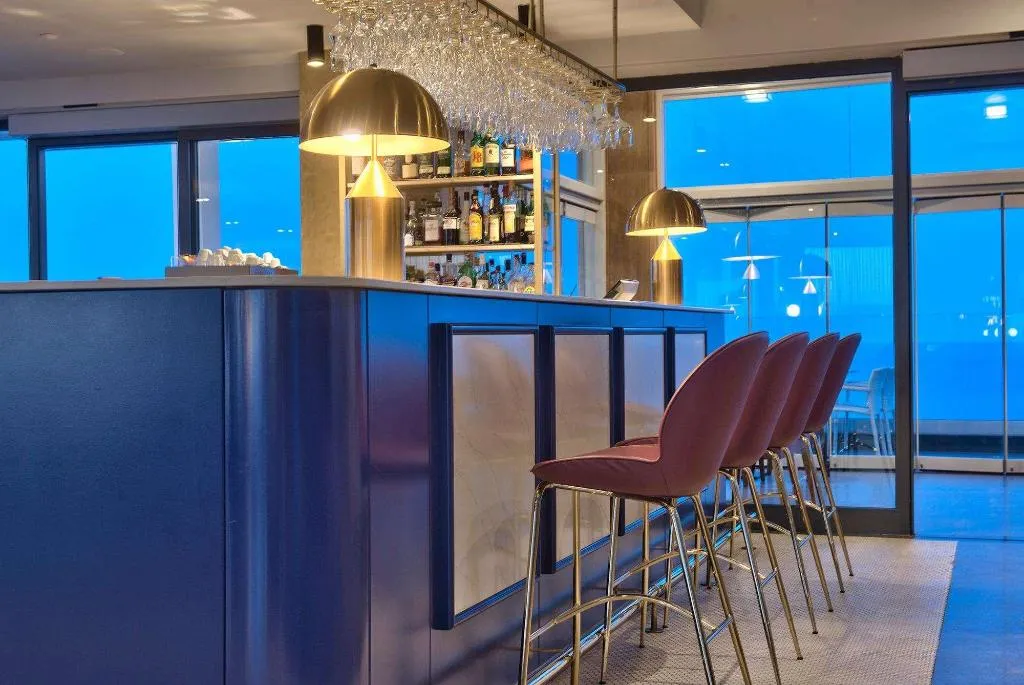 Restaurant, The Preluna Hotel, Malta