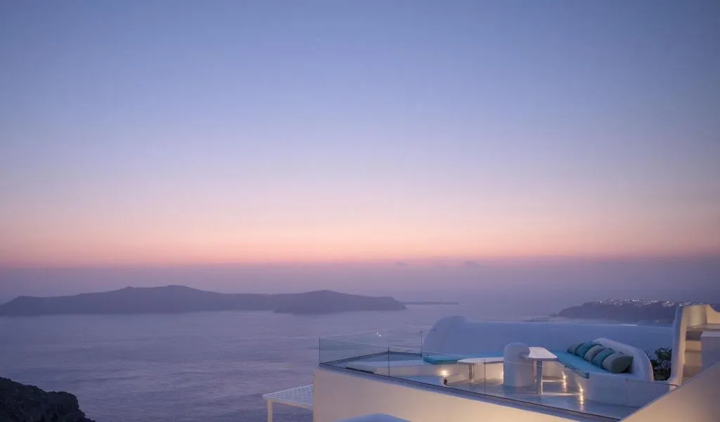 General view, Tholos Resort, Santorini