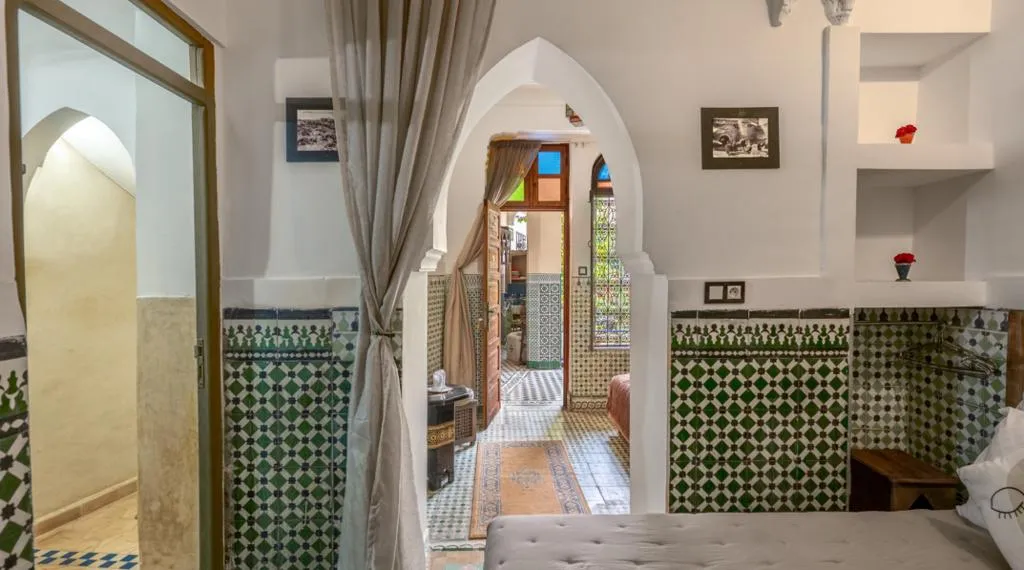 TRIPLE TWO BEDROOMS ONE BATHROOM Room, Riad 4 Jardins, Marrakech