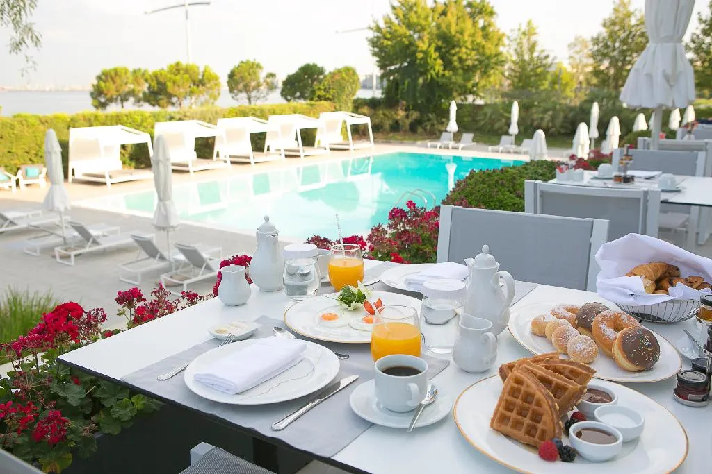 Terrace, Makedonia Palace, Halkidiki