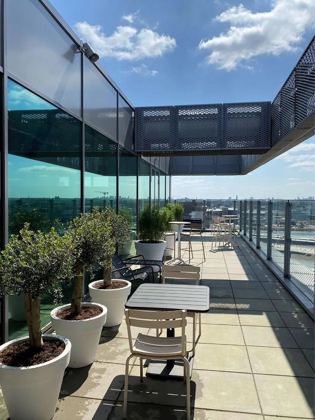 Terrace, Residence Inn Amsterdam Houthavens, Amsterdam