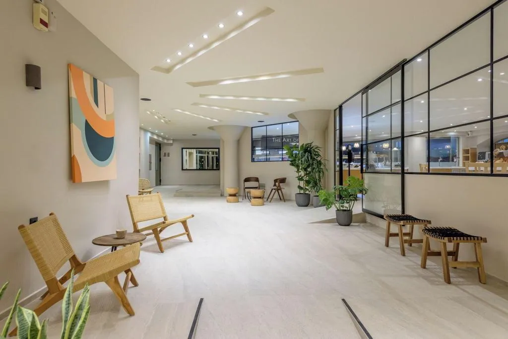 Lobby, Neptuno Beach Hotel, Crete