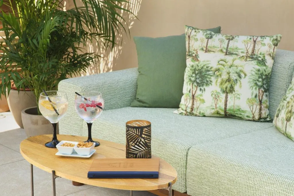 Terrace, Antigua Palma Casa Noble Hotel, Majorca