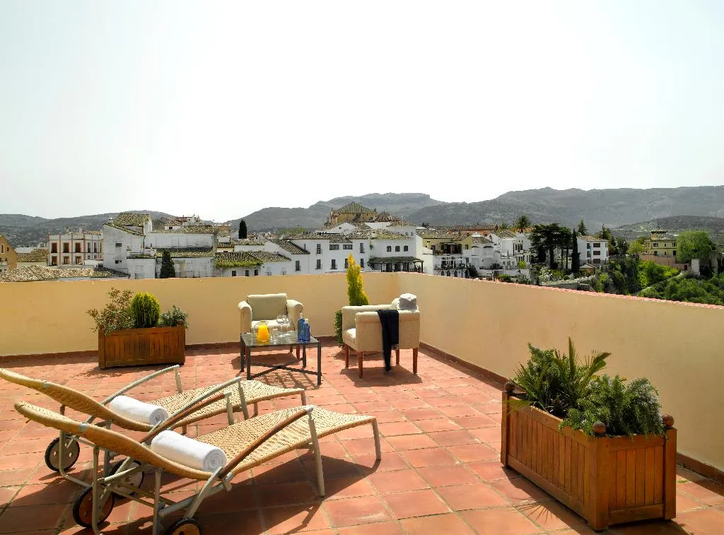 Terrace, Parador de Ronda, Costa Del Sol