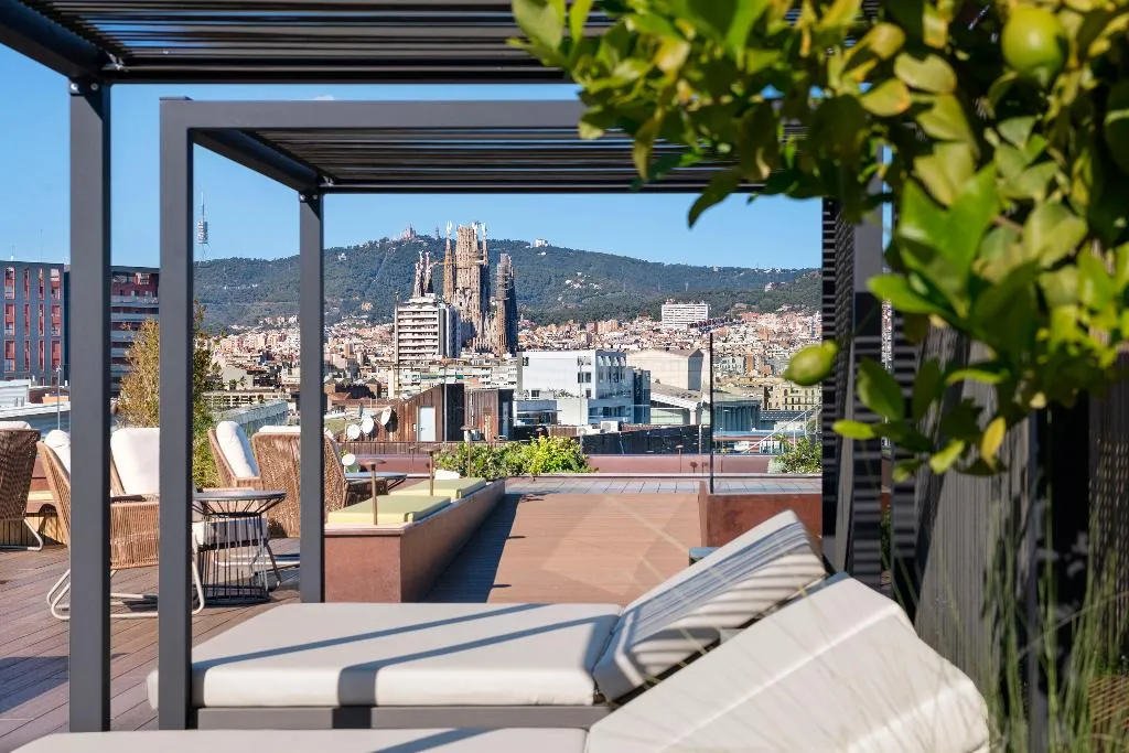 Terrace, Salles Hotel Pere IV, Barcelona
