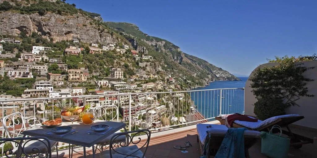 Terrace, Hotel Poseidon, Naples