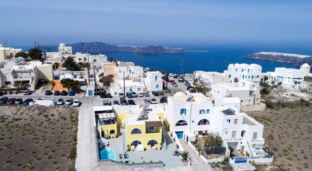 General view, Villa Libertad, Santorini