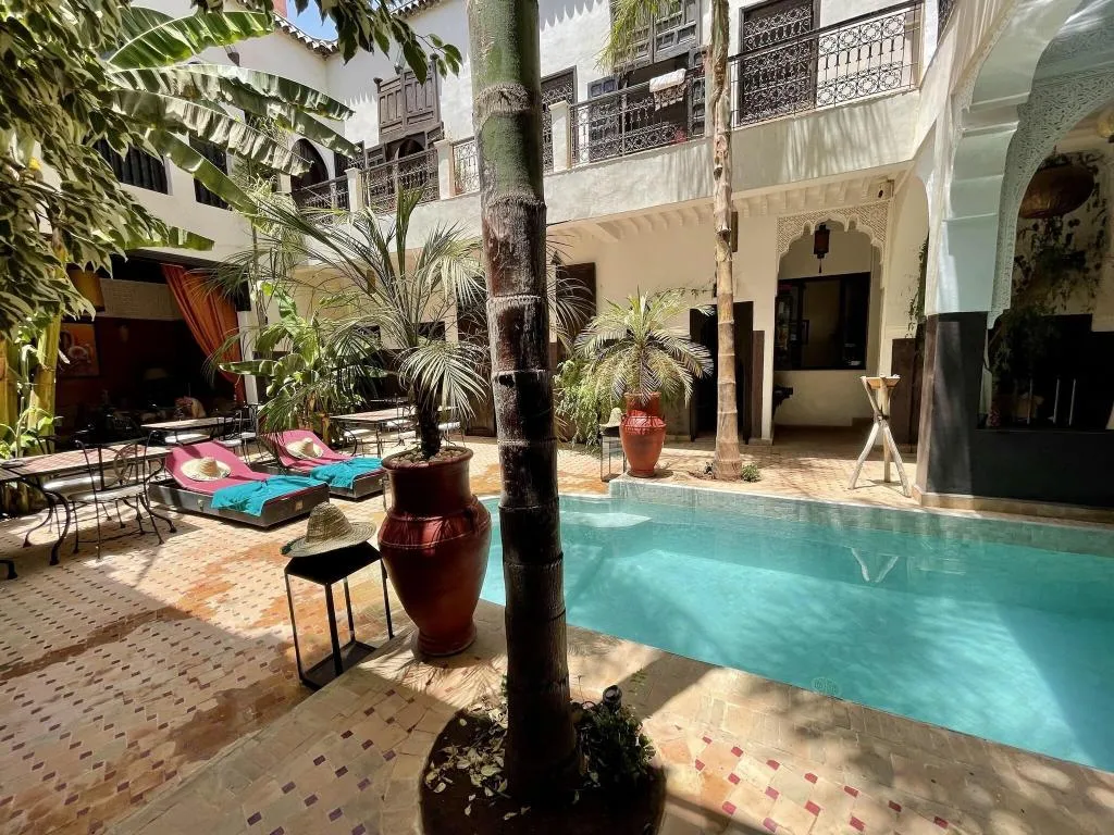 Pool, Riad Pachavana, Marrakech