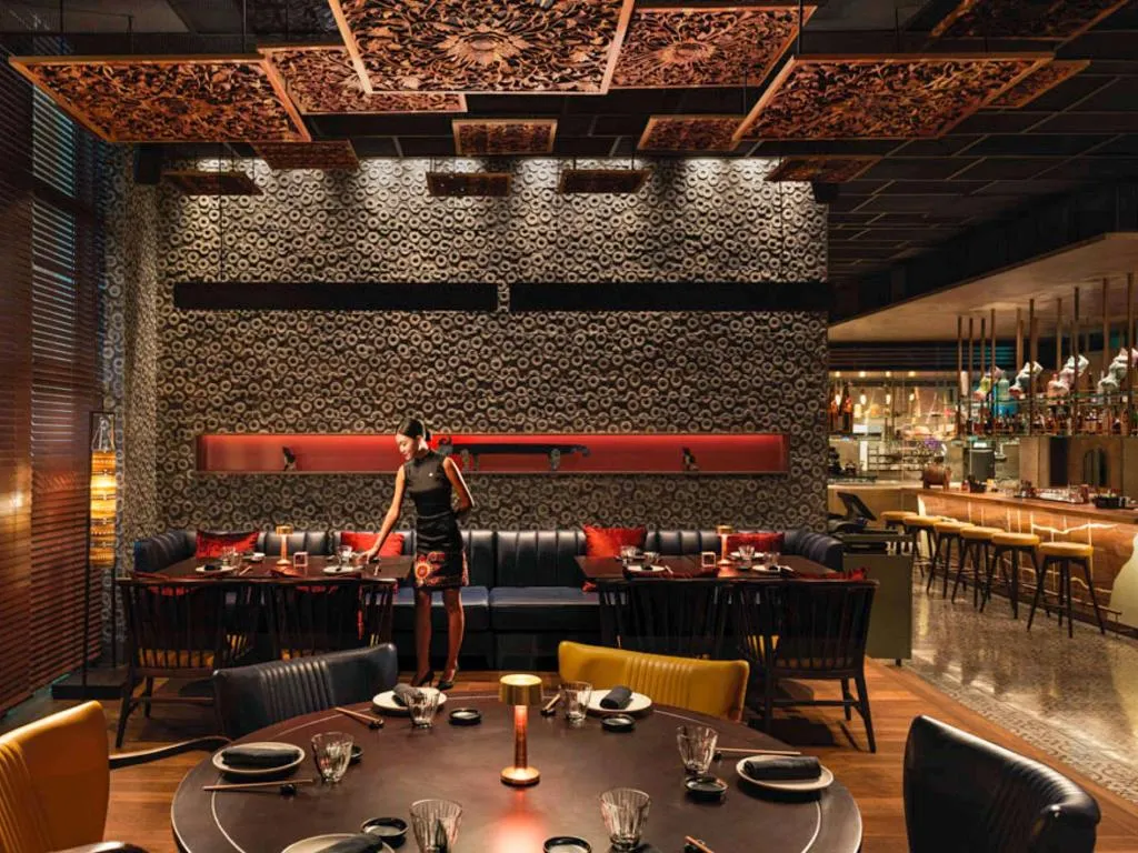 Restaurant, Raffles The Palm Dubai, Dubai
