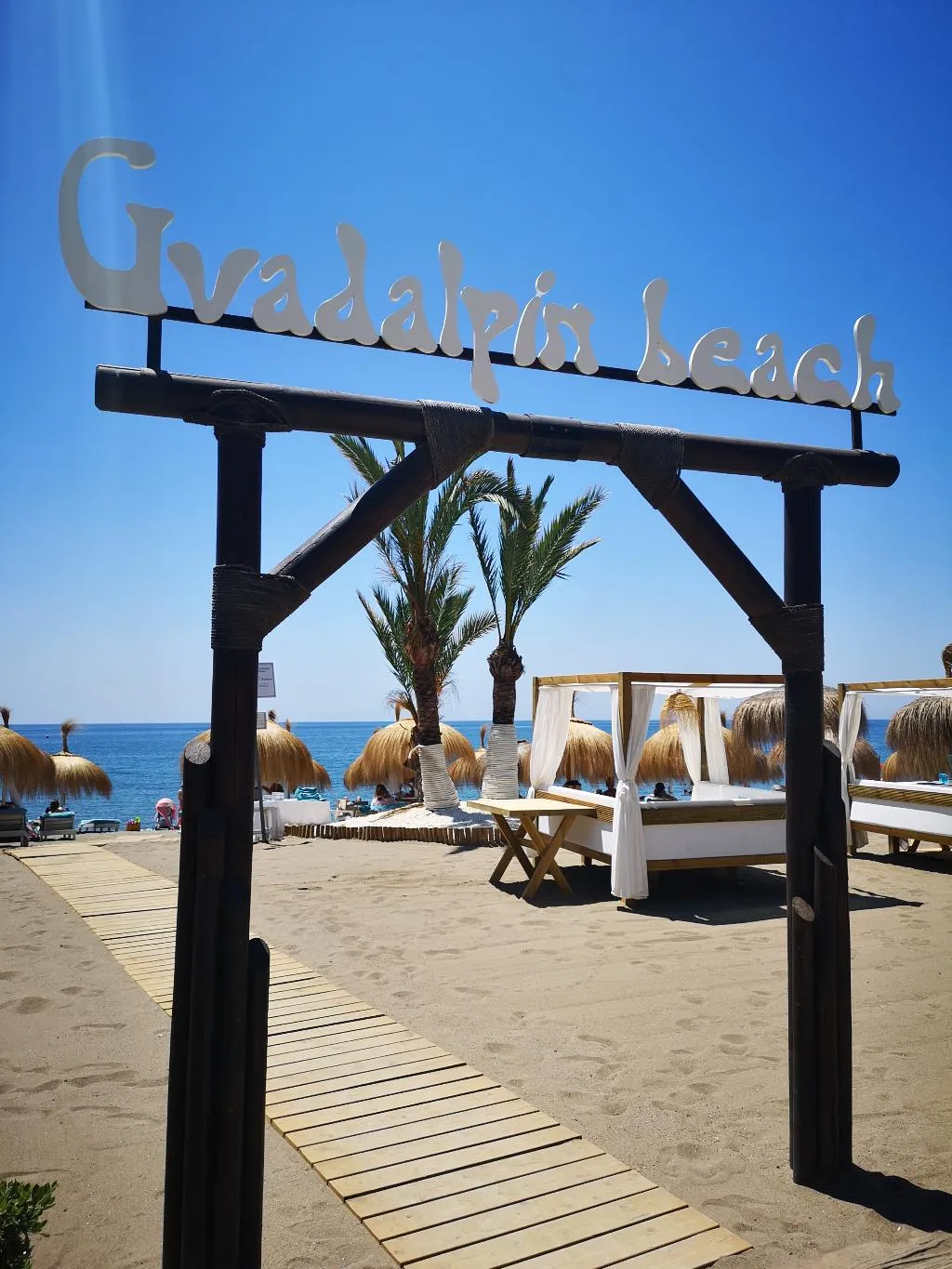 Beach, Gran Hotel Guadalpin Banus, Costa Del Sol