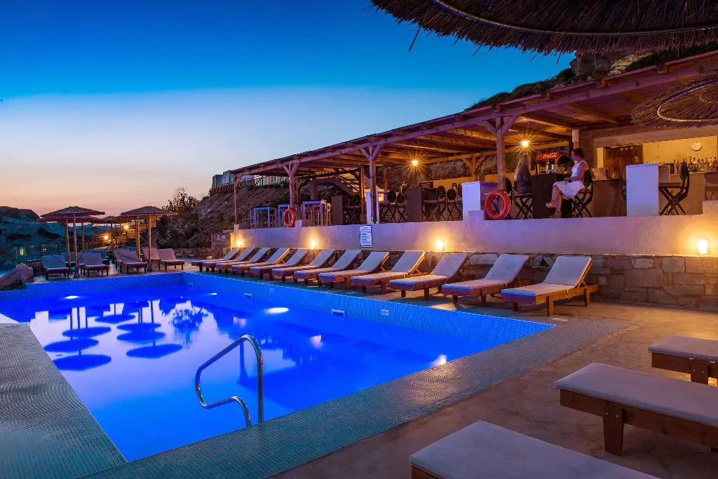 Bar, Lygaria Beach Hotel, Crete